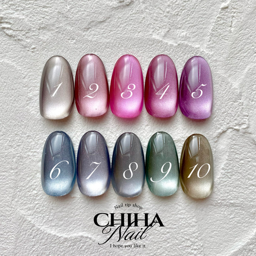 人気デザイン》【色変更可】春ネイル マグネットネイル ニュアンス