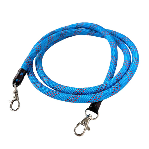 パラコード製ショルダーストラップ（青色・太さ10mm）送料込