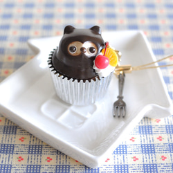 たぬきさん♡カップケーキ たぬきさん♡カップケーキ
