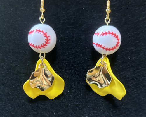 【トリプルママ様まとめ買い専用】 プロ野球　ピアス　野球ピアス　野球　応援 プロ野球 野球ピアス 野球アクセ イヤリング 応援 高校野球 応援
