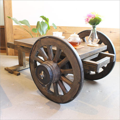 【希少】蔵出し鉄枠付大八車　古道具 アンティーク ガーデニング インテリア アンティーク雑貨 大八車 ガーデニングにおすすめ!お洒落な