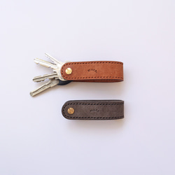 レザー キーホルダー長方形タイプ☆刻印可☆ヌメ革 本革 席札 レザー キーホルダー長方形タイプ☆刻印可☆ヌメ革 本革 席札