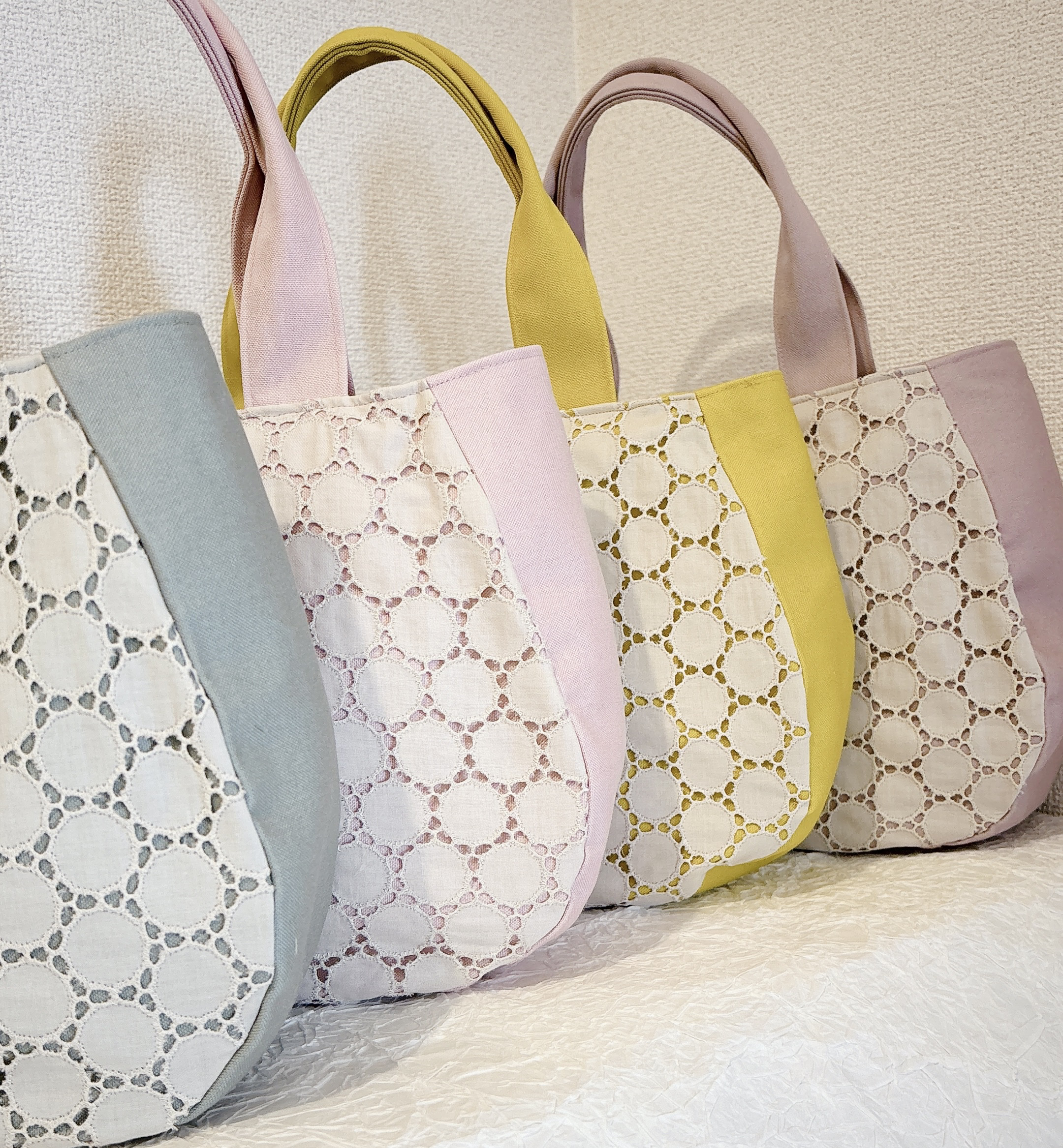 【るち】　ハンドメイド トートバッグ　No.784 No.785