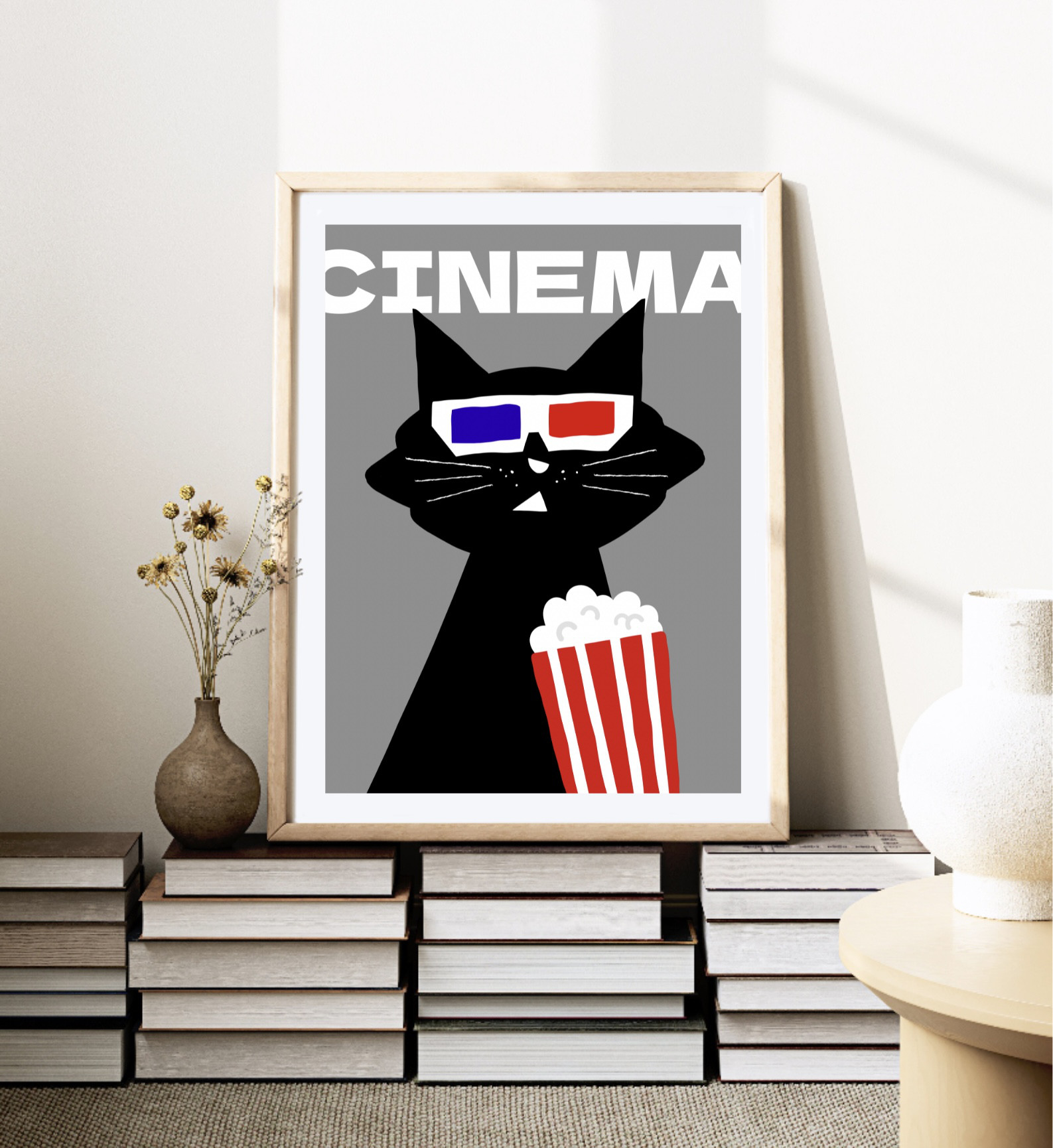 シャドーボックス 猫 アンティーク ビンテージ アートポスター 北欧 インテリア シャドーボックス 猫 アンティーク ビンテージ アートポスター
