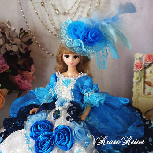 アンネローゼ王妃 蒼き薔薇の誘惑 エアリーボリュームフリルドール