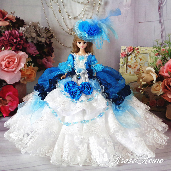 アンネローゼ王妃 蒼き薔薇の誘惑 エアリーボリュームフリルドール