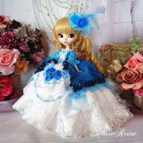 アンネローゼ王妃 蒼き薔薇の誘惑 エアリーボリュームフリルドール