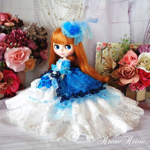 アンネローゼ王妃 蒼き薔薇の誘惑 エアリーボリュームフリルドール