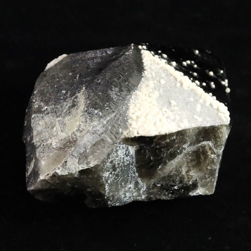 中国山東省産 黒水晶 モリオン 103mm ポイント原石 438g #91505 天然石