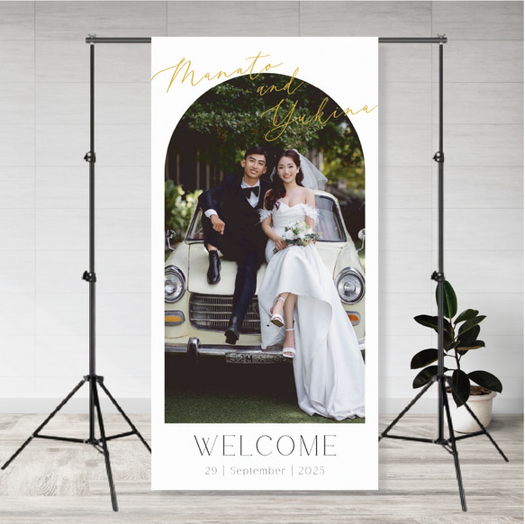 ウェルカムタペストリー【TP01】900×1800 ウェディング 結婚式 人気・おすすめ｜省スペース設計・旅行向けにおすすめ 公式 プライバシー配送 今だけ特典付き