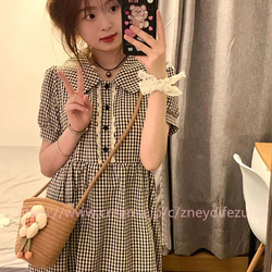 極美品★2024AW ルネ Checkered Dress ワンピース 38 極美品☆2024AW ルネ Checkered Dress ワンピース 38 - メルカリ