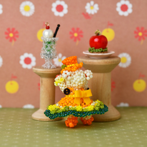 手作りキット】パーティーテディベア～Nancy～ キット Miniera d'oro