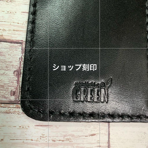 栃木レザー　ネイビー　iPhoneケース　スマホケース　本革　手帳型　ポケット付 栃木レザー ネイビー×ブラック iPhoneケース スマホケース 本革