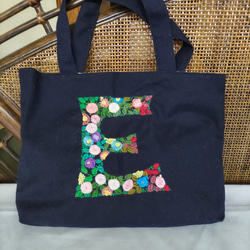 ハンドメイド手刺繍バッグ トートバッグ 手刺繍バッグ トートバッグ ワイルドスワン 通販