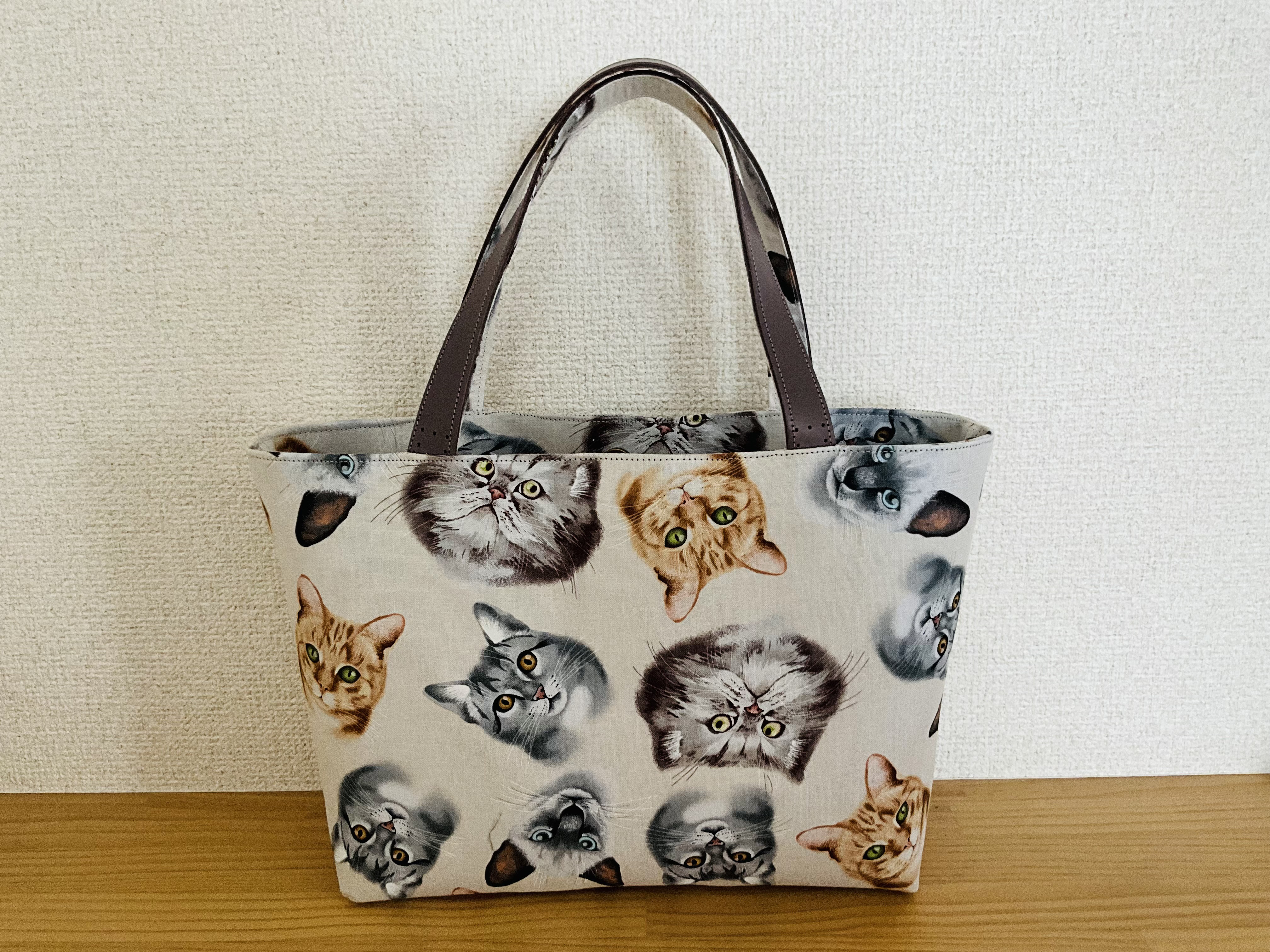 猫トートバッグ トートバッグ mitsuka 通販 17916893｜Creema