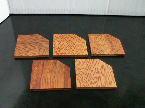 銘木屋久杉 無垢 高級菓子器 靖修作 屋久杉 無垢材 菓子器 小皿