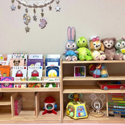 絵本棚、おもちゃ棚オーダーページ 棚・シェルフ・ラック 木工製作所