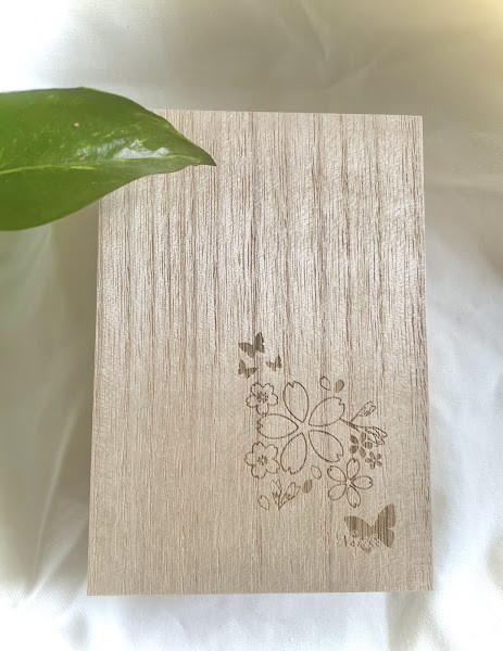 【手作業】木工職人が手掛けた桐箱×レーザー刻印