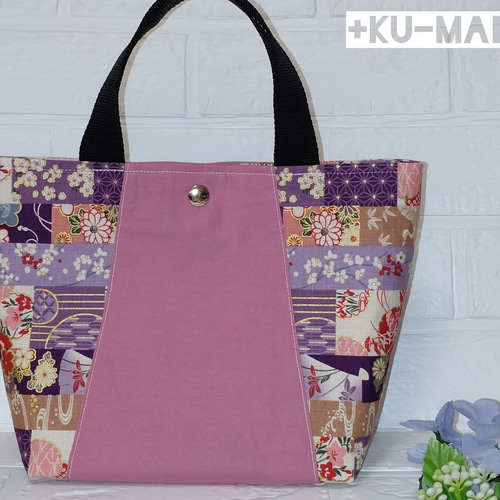 和柄☆トートバッグ トートバッグ Ku-MADE 通販 17917955