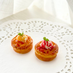 モンブラン　パンダ　フェイクスイーツ　樹脂粘土　ミニチュアスイーツ　栗　チャーム 粘土】簡単！100均材料だけでミニチュアのモンブランを作って