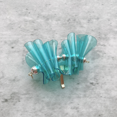 rekishior hat】クネクネPVCポニーフック 梅雨 夏 プレゼント ヘア  