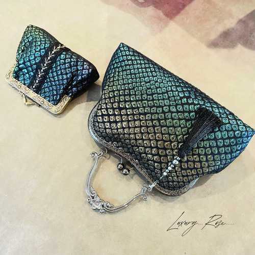 新作！！神秘的な真夜中の深海マーメイド♡グラデーション♡希少上質箔  