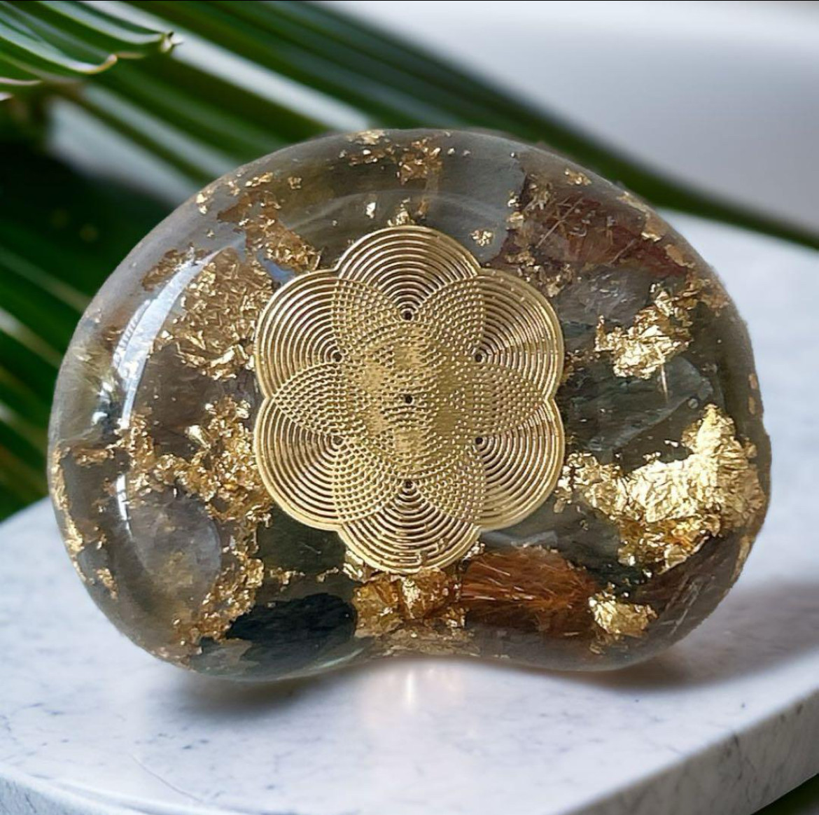 トリスケル❃︎オルゴナイト 幸運✨オルゴナイト ネックレス