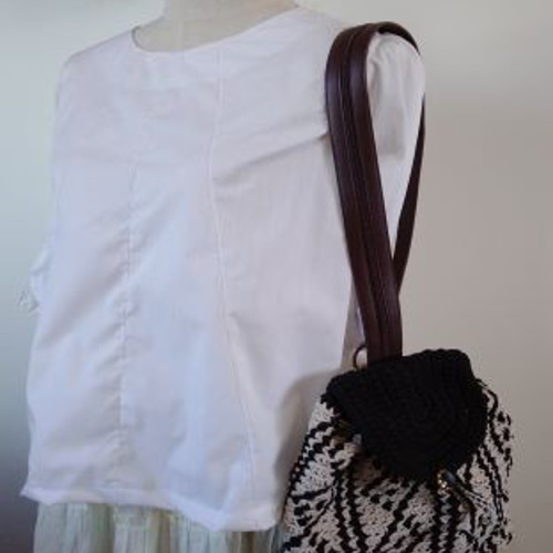 値下げしました～～！！ 3WAYの使い方が出来る、編み込み模様の