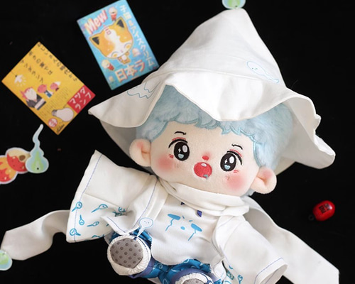 20cm着せ替えぬいぐるみ服 百鬼夜行セット 2種類 着せ替え人形