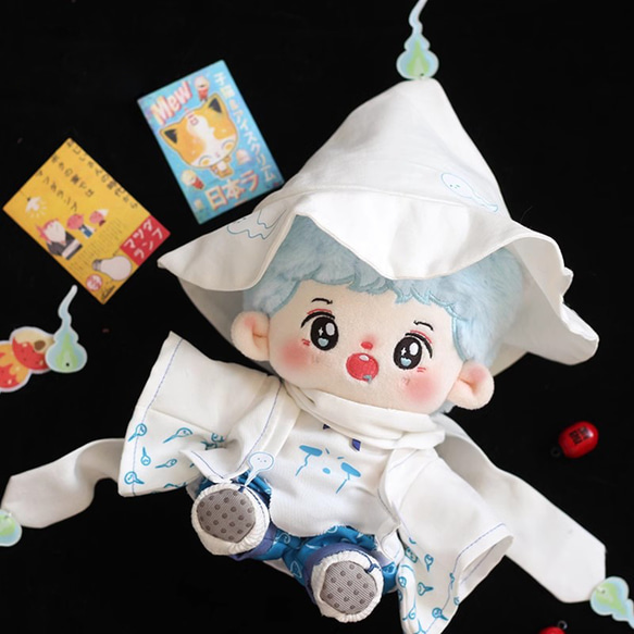 20cm着せ替えぬいぐるみ服 百鬼夜行セット 2種類 着せ替え人形