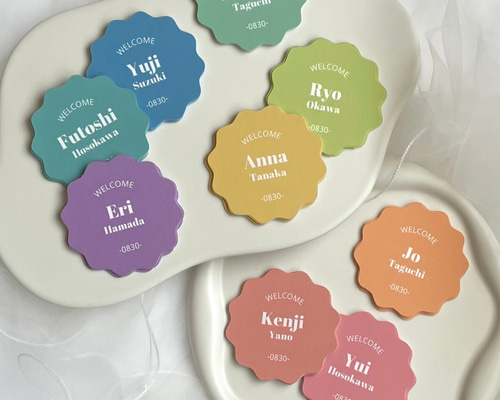 【ペーパーアイテム】席札１枚35円～❤ 1枚88円からの席札印刷｜ペーパーアイテムの格安通販「Blue&White」