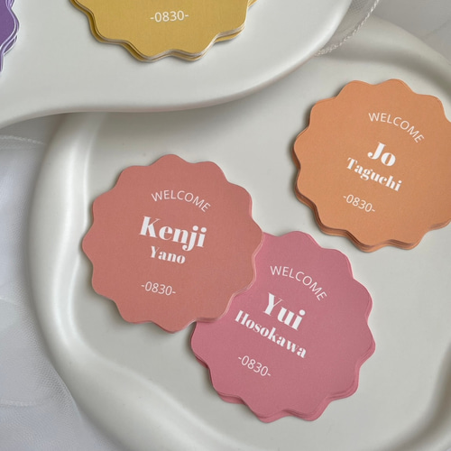 【ペーパーアイテム】席札１枚35円～❤ 1枚88円からの席札印刷｜ペーパーアイテムの格安通販「Blue&White」