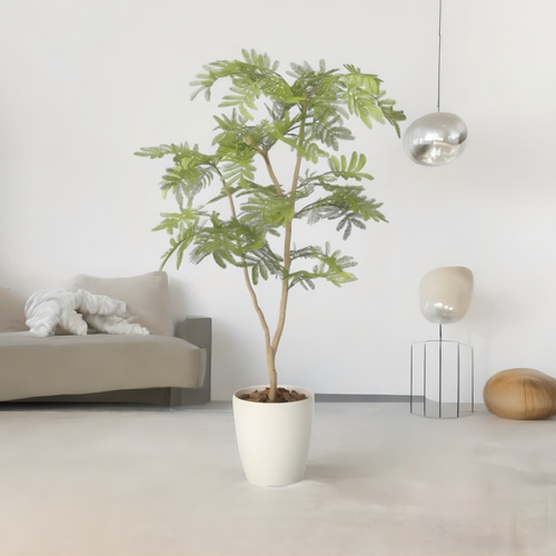 光触媒 人工観葉植物 ウォールグリーン フェイクグリーン ねむの木90