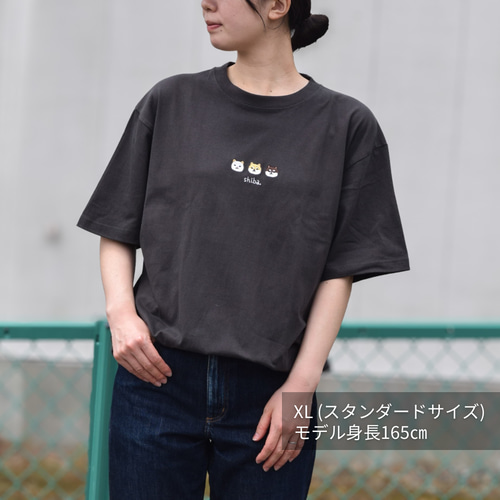 犬種が選べる！わんこトリオ刺繍Tシャツ 名入れ可【選べる4色】親子