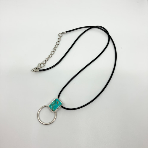 ペルシャン　ターコイズ　シルバー　ネックレス　ペンダント#インディアンジュエリー ペルシャン ターコイズ トルコ石 シルバー ネックレス