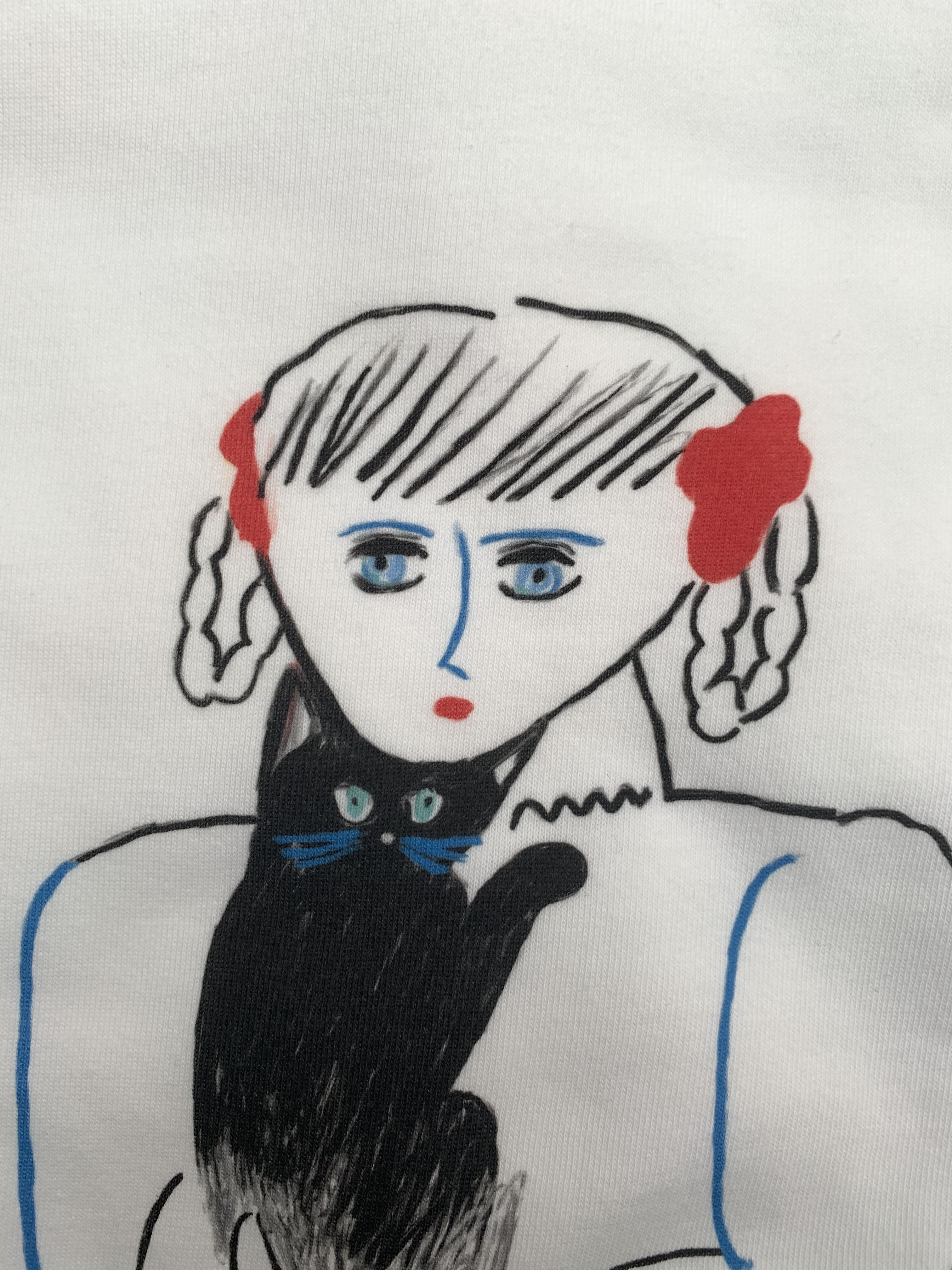 『zutsuki neko』ビッグシルエットTシャツ　送料無料