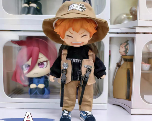 オビツ11　ねんどろいどどーる　1/12　服　ニット　パーカー　サブカル　にじそ オビツ11 ねんどろいどどーる 1/12 服 ニット パーカー サブカル
