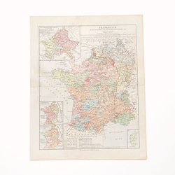 15世紀から1801年リュネヴィルの和約までのフランスの地図