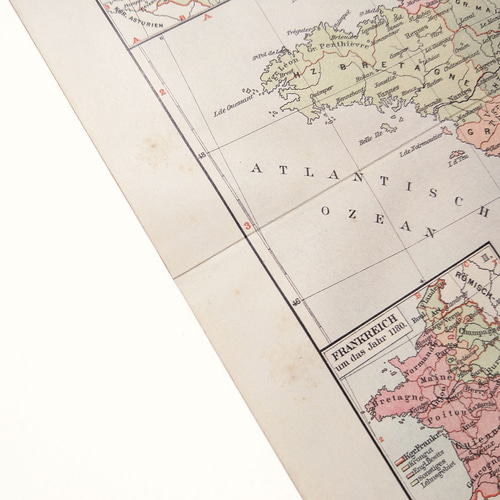 15世紀から1801年リュネヴィルの和約までのフランスの地図