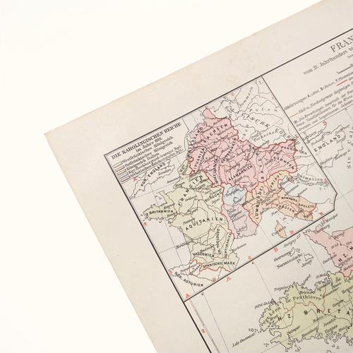15世紀から1801年リュネヴィルの和約までのフランスの地図