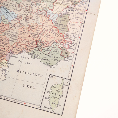 15世紀から1801年リュネヴィルの和約までのフランスの地図