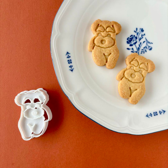 犬✴︎シュナウザー【クッキー型】 1枚目の画像