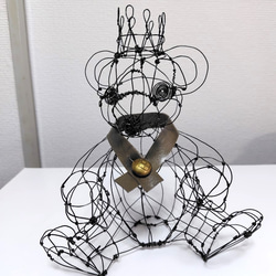 ワインボトル ワイヤーアート 立体・オブジェ YAN 通販 17106895