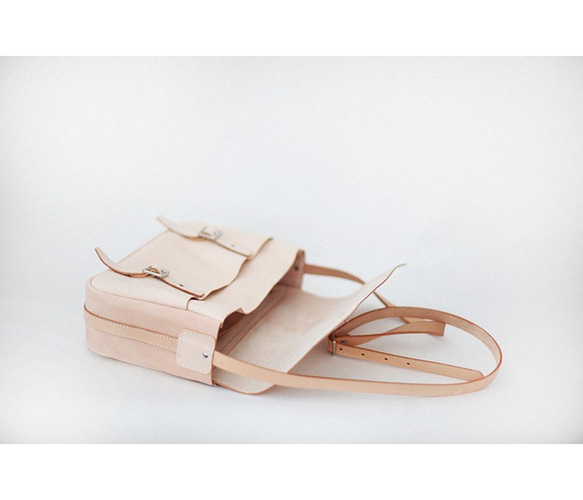 本革手作りのクラシックメッセンジャーバッグショルダーバッグフィッシングバッグ男/女用 ヌメ革 切線派 ▲▲ プレゼントに最適 彼女のプレゼント