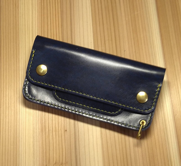 ロング　トラッカーウォレット　長財布　アラスカ ロングトラッカーウォレット 長財布 nori-leather 通販 17922078