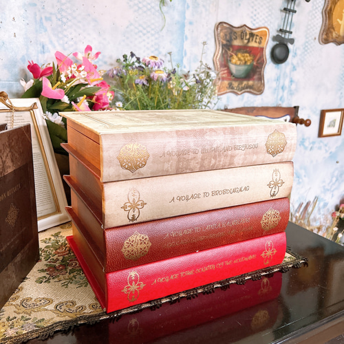 アンティークな部屋 Secret book（4段） アクセサリーボックス No.8