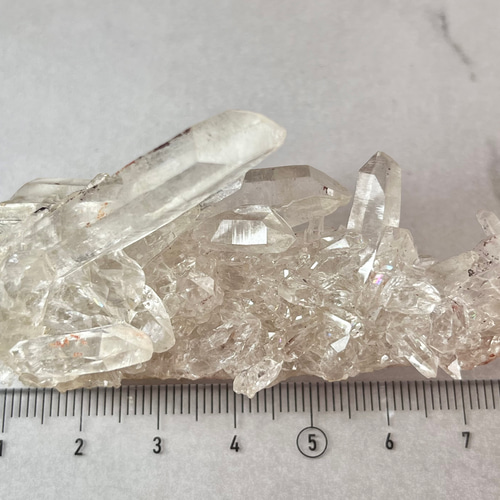 ヒマラヤ マニカラン産 ピンク水晶 原石 ダブルポイント