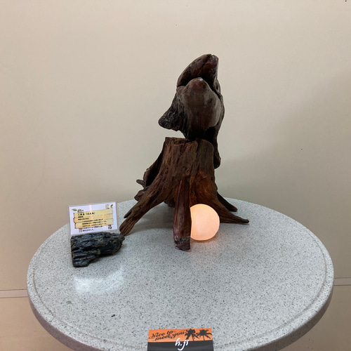 流木オブジェ(タイトル)八咫烏(三足鳥) その他インテリア雑貨 ヒデ爺の 