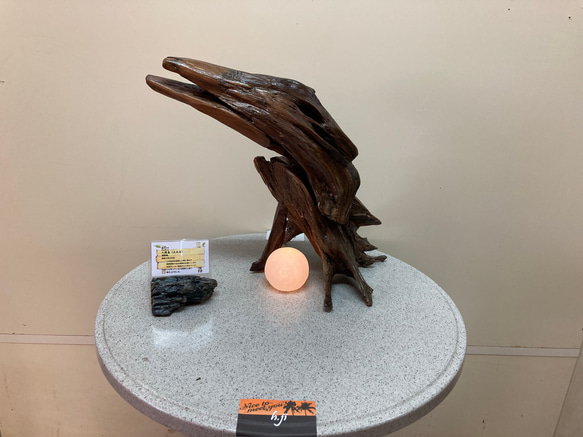 流木オブジェ(タイトル)八咫烏(三足鳥) その他インテリア雑貨 ヒデ爺の