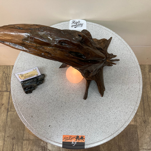流木オブジェ(タイトル)八咫烏(三足鳥) その他インテリア雑貨 ヒデ爺の 